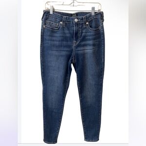 True Religion Jennie Curvy mid rise super skinny